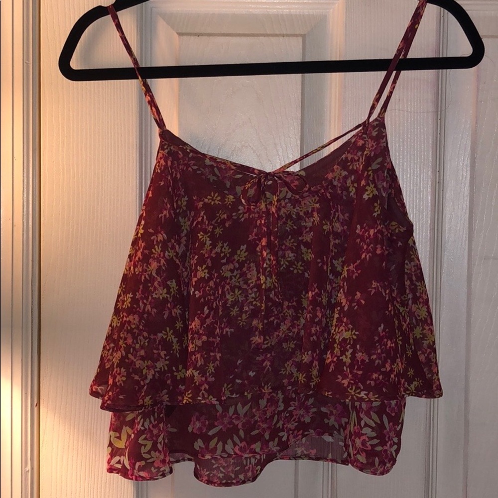 Flowered Tank - Picture 2 of 2